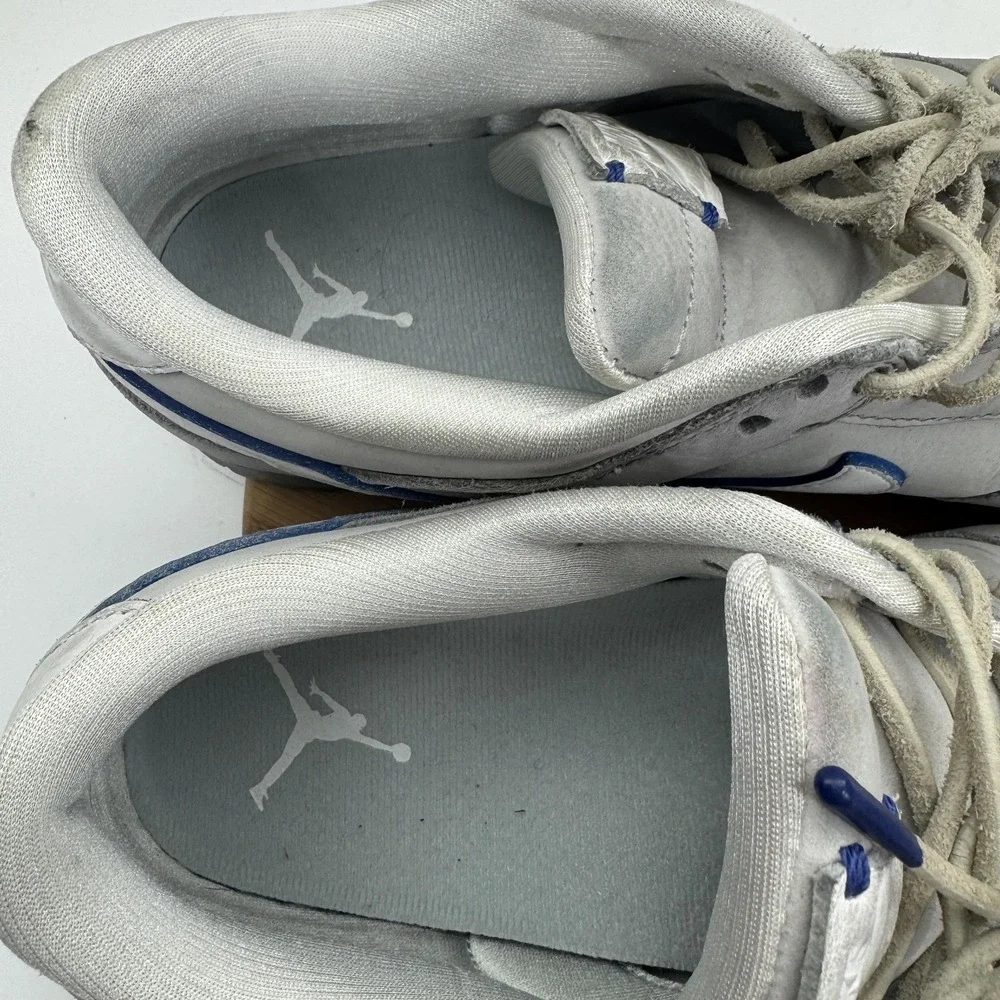 Nike Dunk Low Shoes Mens Size 11 Gray Leather Low Top Sneakers DX3722-001 - Picture 7 of 10